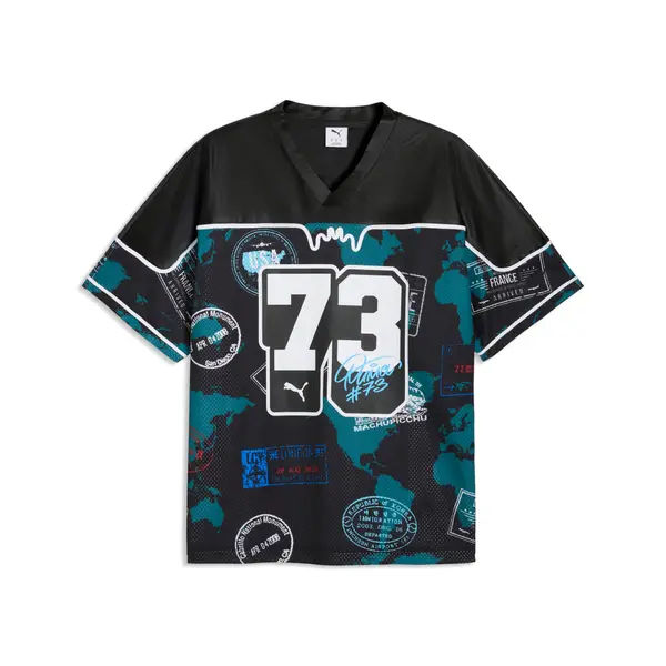 PUMA PUMA ATW Dylan Oversized Basketball Jersey Men, Shop, Black/Aop, S