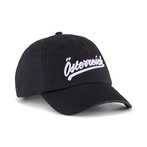 PUMA PUMA Austria ftblCulture Cap, Football, Black/White, OSFA