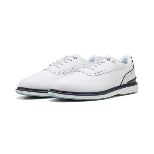PUMA PUMA Avant 2.0 Golf Shoes Men, Sports, White/Deep Navy/Spring Blue, 44