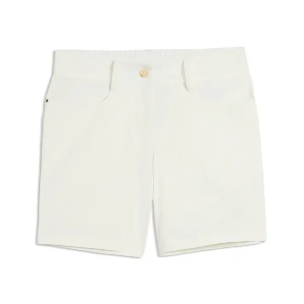 PUMA PUMA Avant Golf 6" Shorts Women, Clothing, Warm White, S