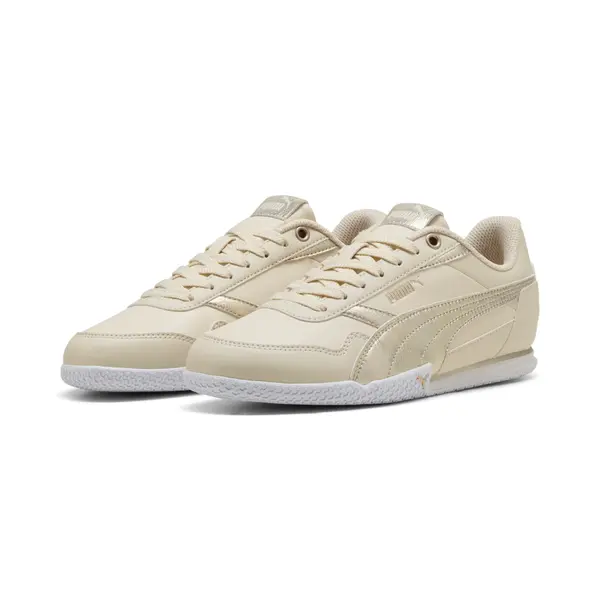 PUMA PUMA Bella Donna Metallic Whisper Sneakers Women, Women, Alpine Snow/Gold, 35.5