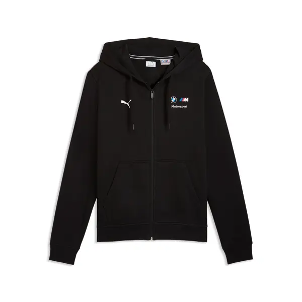 PUMA PUMA BMW M MOTORSPORT Essentials Fleece Track Jacket Men, Collection, Black, S