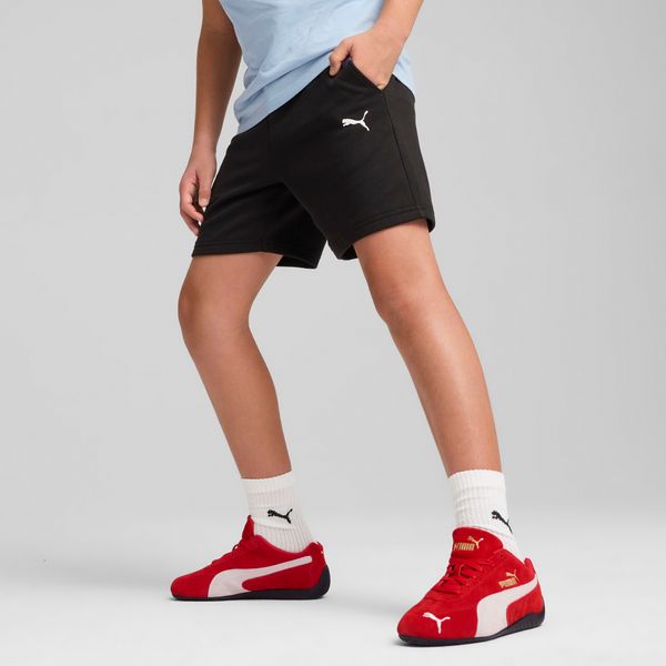 PUMA Puma BMW M Motorsport Essentials Shorts Youth, Black, Size 15-16Y, Clothing