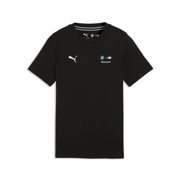 PUMA PUMA BMW M MOTORSPORT Essentials Tee Youth, Collection, Black, 15-16Y