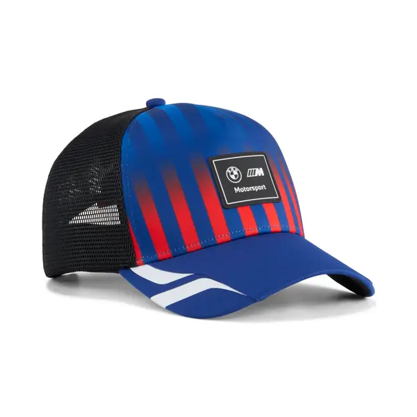 PUMA PUMA BMW M MOTORSPORT Lifestyle Trucker Cap, Motorsport, Pro Blue, OSFA