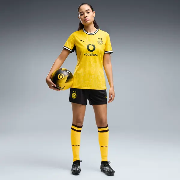 PUMA PUMA Borussia Dortmund 26/27 Shorts Women, Women, Black/Faster Yellow, S