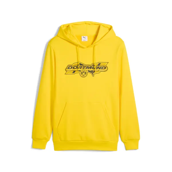 PUMA PUMA Borussia Dortmund FtblCulture Hoodie Men, Sport, Faster Yellow/Black, S