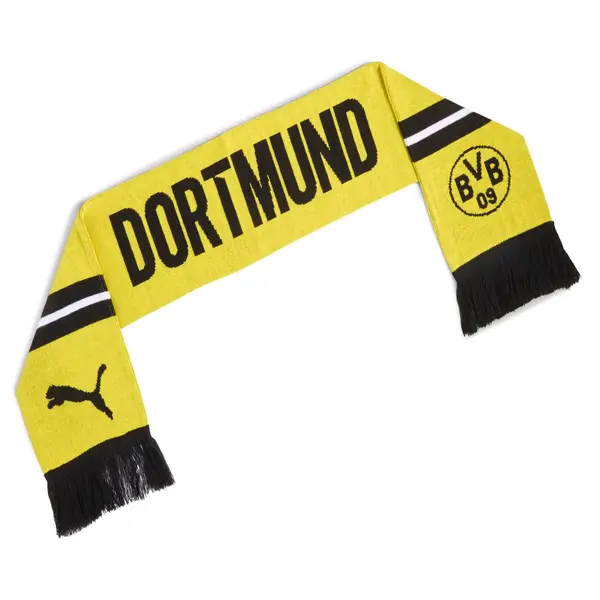 PUMA PUMA Borussia Dortmund ftblEssentials Scarf, Sports, Faster Yellow/Black, OSFA