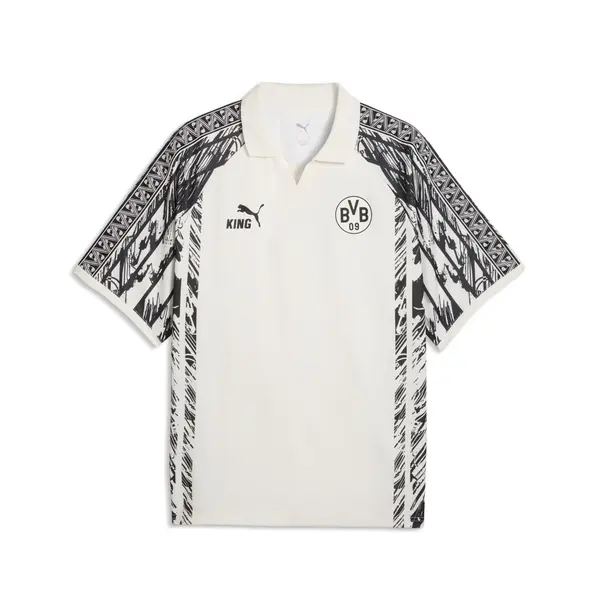 PUMA PUMA Borussia Dortmund KING Jersey Men, Sport, Warm White/Black, S