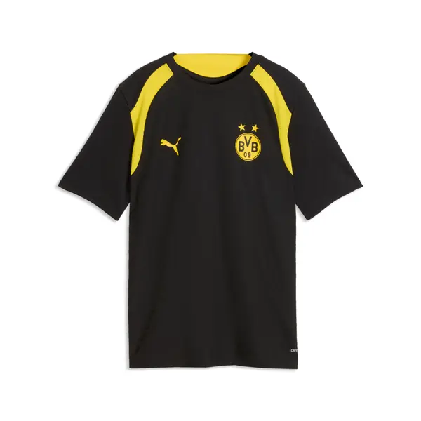 PUMA PUMA Borussia Dortmund Training Jersey Youth, Shop, Black/Faster Yellow, 15-16Y