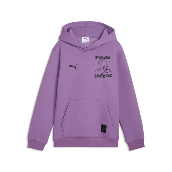 PUMA PUMA Borussia Dortmund x Sesame Street Hoodie Youth, Football, Soft Violet/Black, 15-16Y