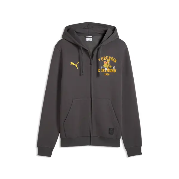 PUMA PUMA Borussia Dortmund x Sesame Street Jacket Men, Football, Shadow Gray/Faster Yellow, S