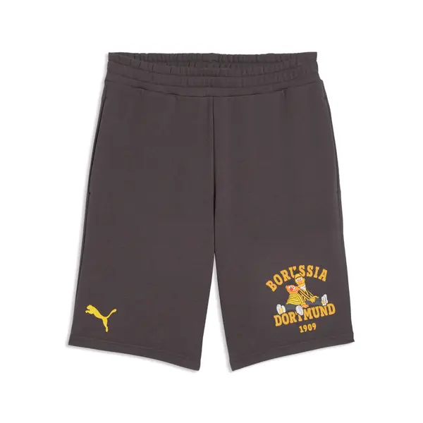 PUMA PUMA Borussia Dortmund x Sesame Street Shorts Men, Football, Shadow Gray/Faster Yellow, S