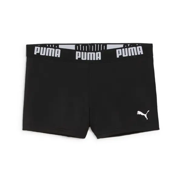 PUMA PUMA Boys' Swim Trunk, Shop, Black, 6 Y
