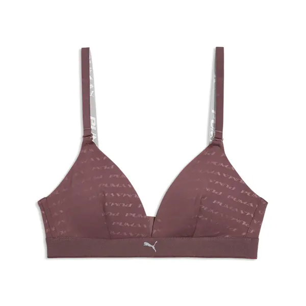 PUMA PUMA Bralette Women (1-Pack), Clothing, Dark Brown Wood, L