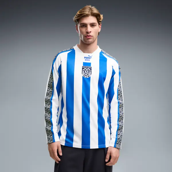 PUMA PUMA CF Monterrey KING Long Sleeve Jersey Men, Men, Mountain Blue/White, S