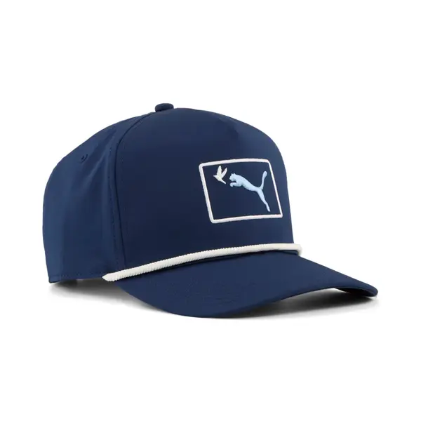 PUMA PUMA Chasing Birdies Rope Golf Cap Men, Sport, Deep Navy/Spring Blue/Warm White, OSFA