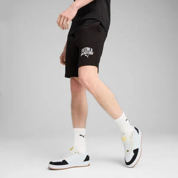 PUMA PUMA Class 8" Shorts Men, Clothing, Black, S
