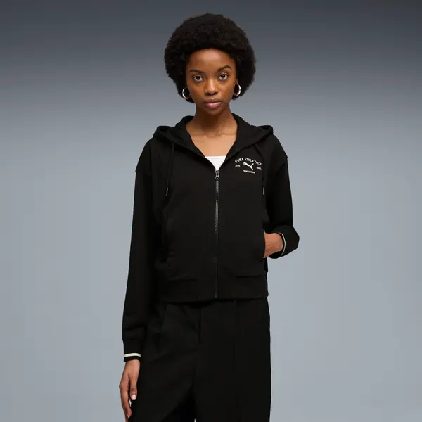 PUMA PUMA Class Full-Zip Hoodie Women, Clothing, Black, S