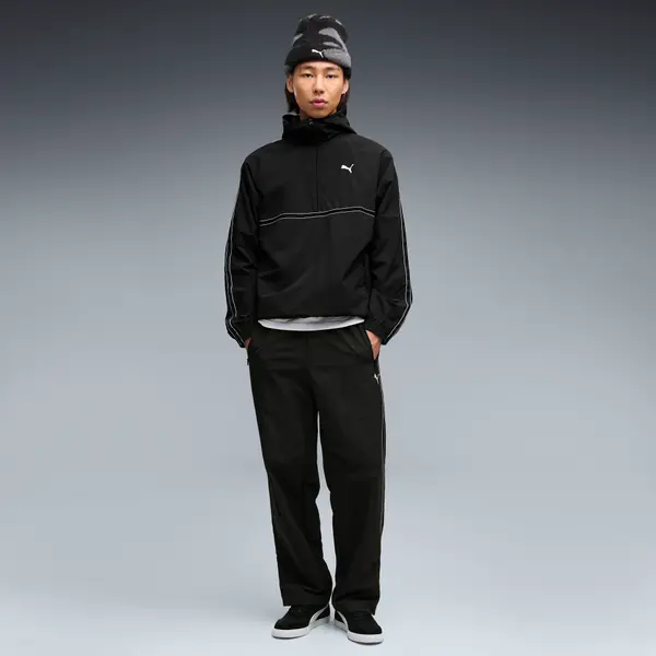 PUMA PUMA Class Relaxed Pinnacle Woven Track Pants Men, Men, Black, S