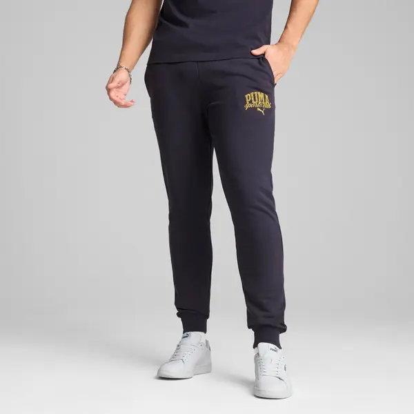 PUMA PUMA Class Sweatpants Men, Clothing, New Navy, L
