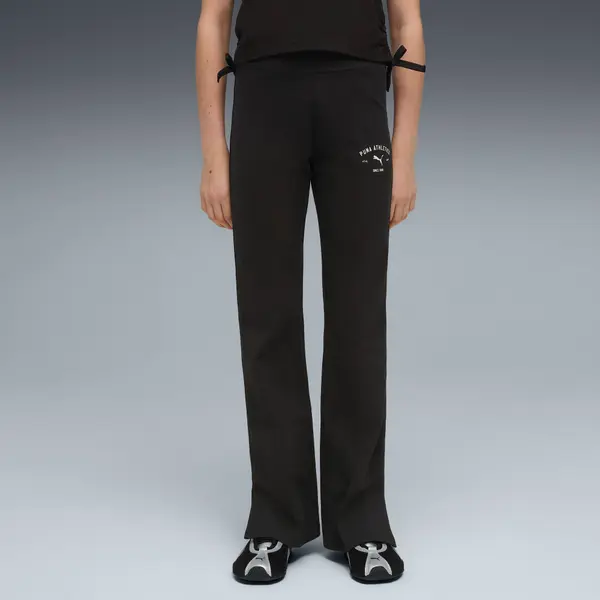 PUMA PUMA Classics High-Waist Flared Leggings Youth, Clothing, Black, 15-16Y