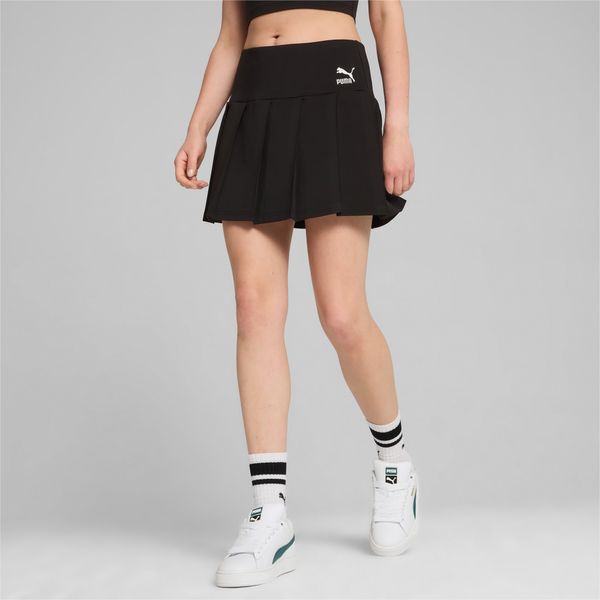 PUMA PUMA Classics Pleated Mini Skirt Women, Black