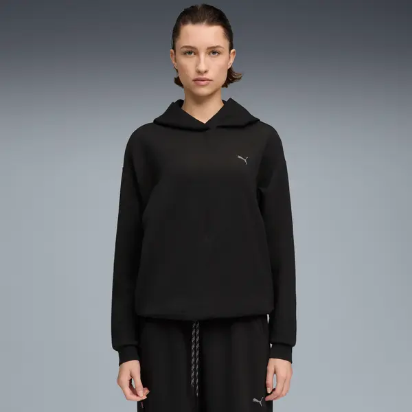 PUMA PUMA CLOUDSPUN Hoodie Women, Clothing, Black, S