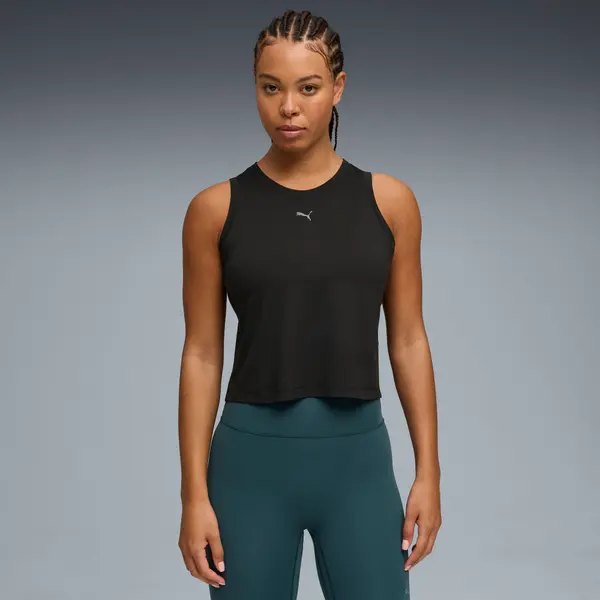 PUMA PUMA CLOUDSPUN Training Tank Women, Clothing, Black, XXS
