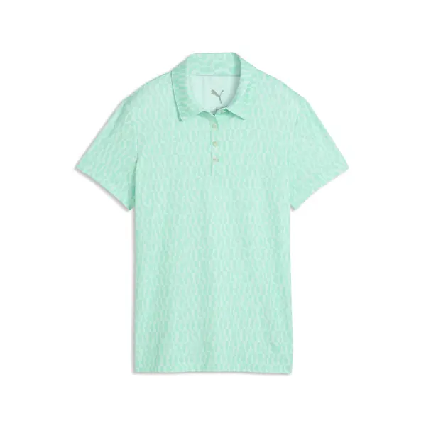 PUMA PUMA CLOUDSPUN Wavey Polo Women, Clothing, Mint Jelly, S