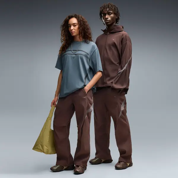 PUMA PUMA CLRT Relaxed Track Pants Unisex, Clothing, Chocolate Fondue, S