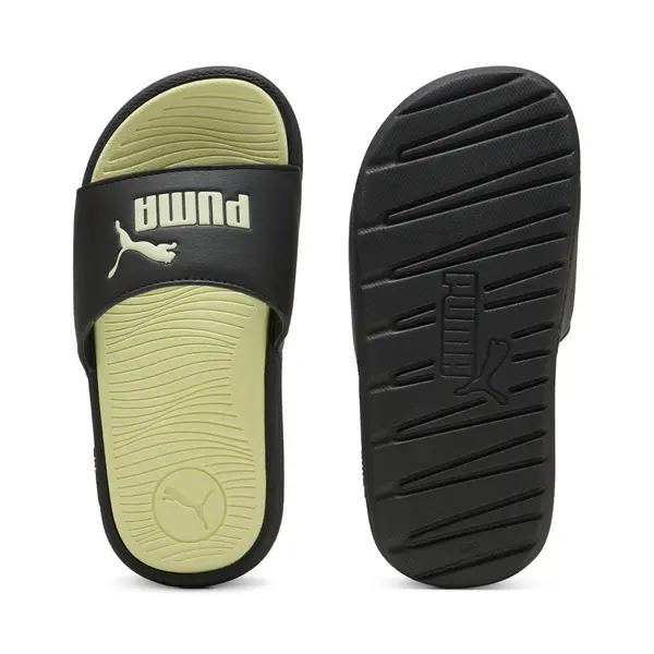 PUMA PUMA Cool Cat 2.0 Sandals Kids, Shoes, Black/Apple Spritz, 29