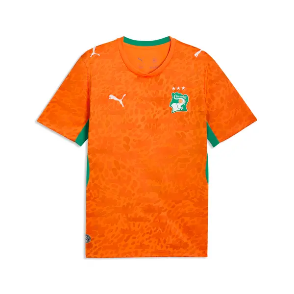 PUMA PUMA Côte d'Ivoire 2026 Home Jersey Men, Performance, Rickie Orange/Sport Green, S