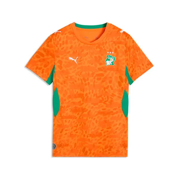 PUMA PUMA Côte d'Ivoire 2026 Home Jersey Women, Performance, Rickie Orange/Sport Green, S