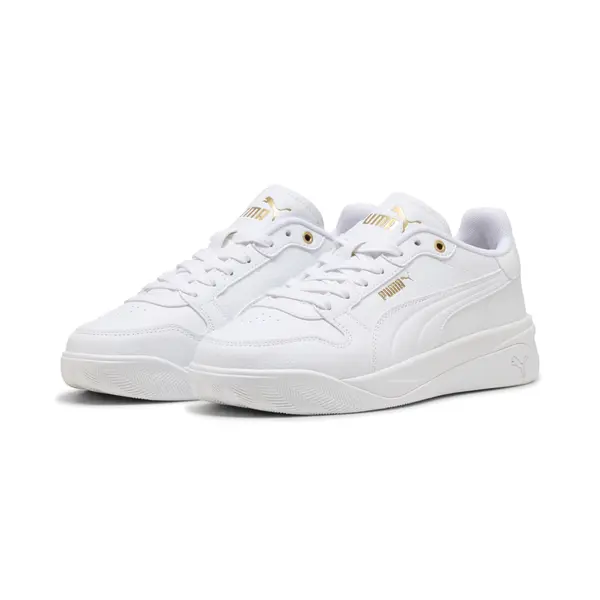 PUMA PUMA Court Bae Sneakers Women, Women, White/Gold, 35.5