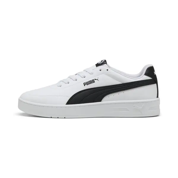 PUMA PUMA Court Classic Clean Sneakers Unisex, Shoes, White/Black, 44