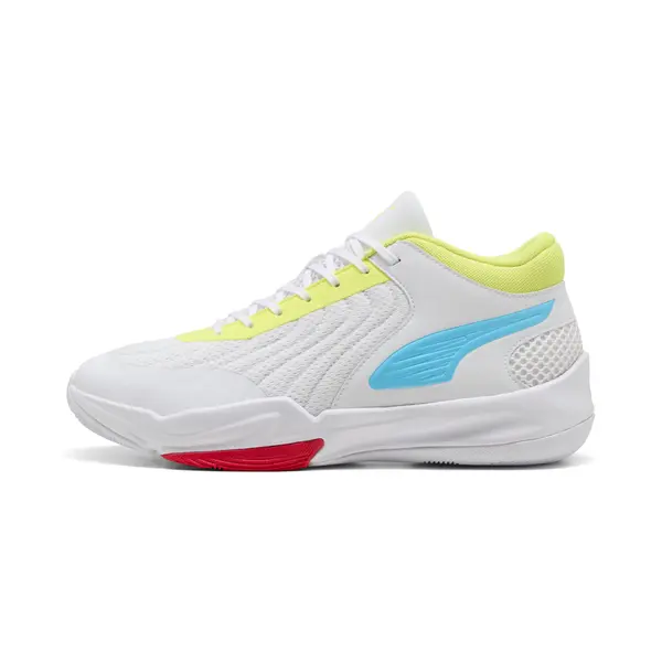 PUMA PUMA Court Pro 2 Basketball Shoes Unisex, Shoes, White/Vibrant Blue, 44