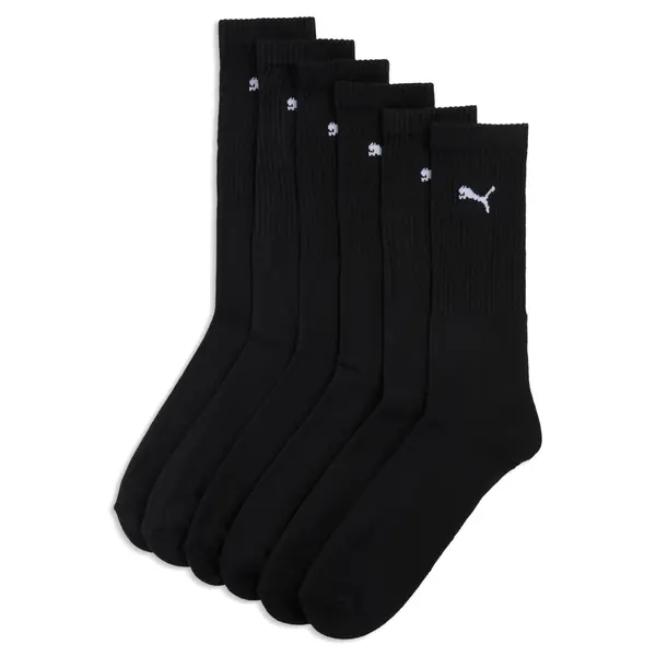 PUMA PUMA Crew Sock (3-Pack) Men, Clothing, Black, 35-38