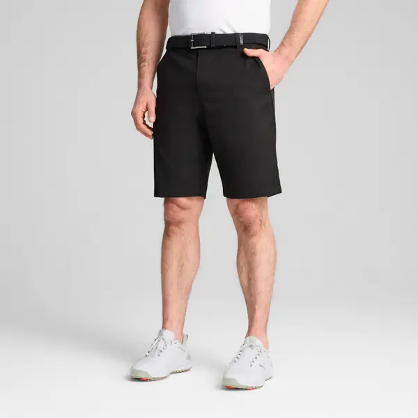PUMA PUMA Dealer 10" Golf Shorts Men, Clothing, Black, 28