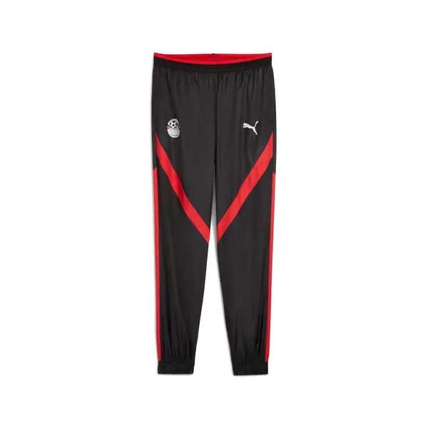 PUMA PUMA Egypt Pre-match Woven Pants Men, Sport, Black/Red, S