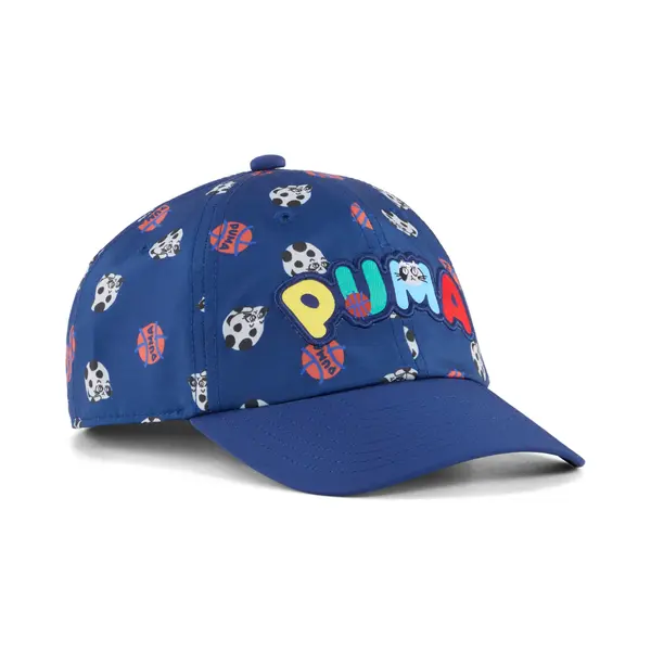 PUMA PUMA Essentials Dad Cap Kids, Shop, Blue Jewel/Aop, YOUTH