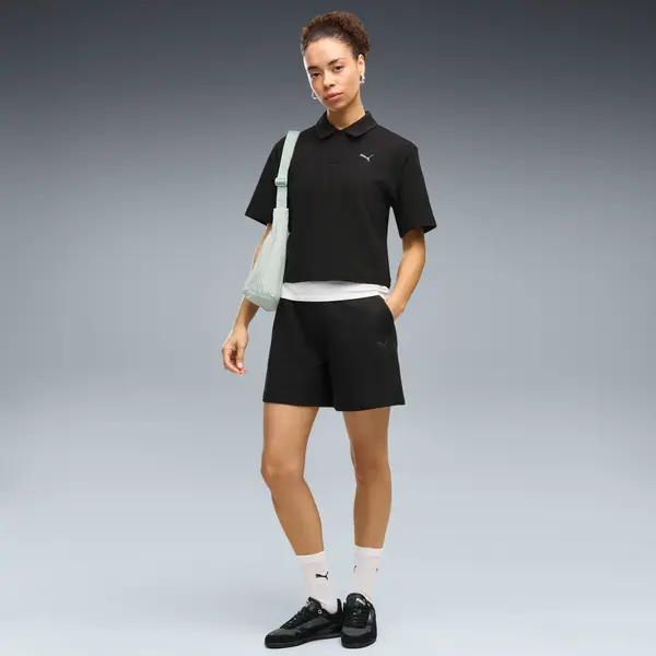 PUMA PUMA Essentials Elevated High-Rise A-Line Shorts Women, Women, Black, S