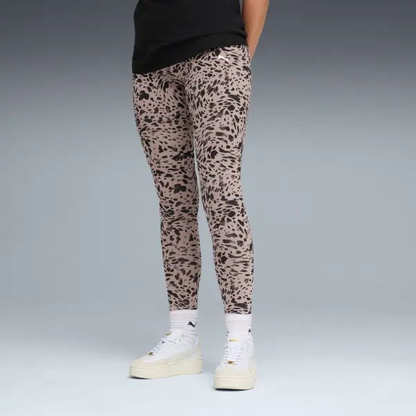 PUMA PUMA Essentials Graphics Animal Printed Leggings Women, Clothing, Sandstone, S
