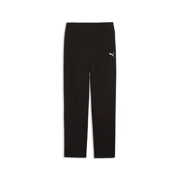 PUMA PUMA Essentials High-Waist Straight-Leg Pants Youth, Shop, Black, 15-16Y
