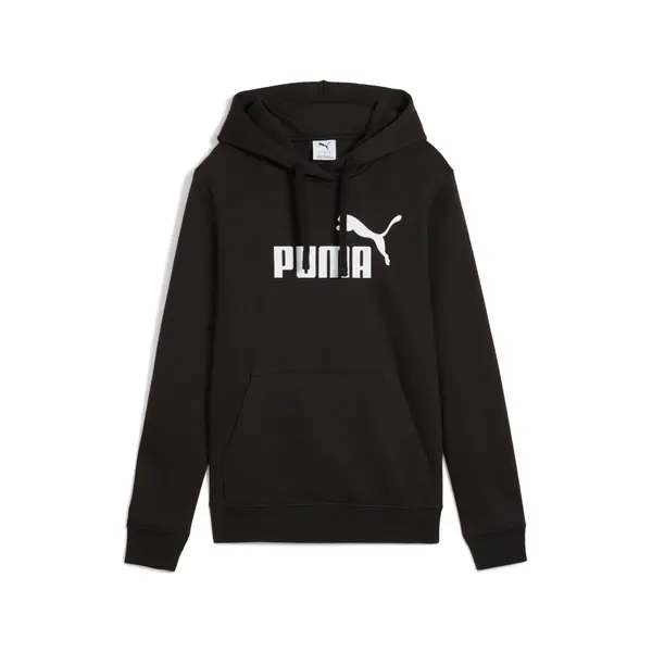 PUMA PUMA Essentials No. 1 Logo Comfort Hoodie Women, Clothing, Black, XXS