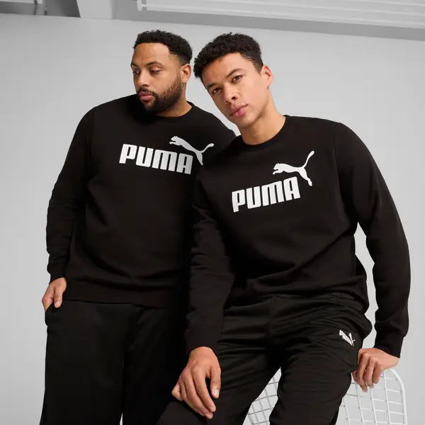 PUMA PUMA Essentials No. 1 Logo Crew Men, Men, Black, S