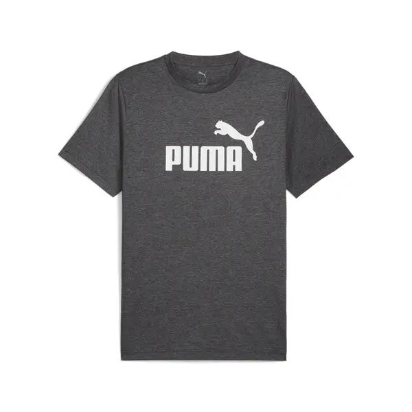 PUMA PUMA Essentials No. 1 Logo Heather Tee Men, Puma, Black, S