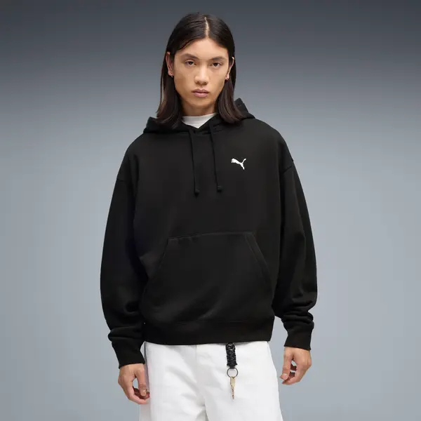 PUMA PUMA Essentials Oversized Hoodie Men, Clothing, Black, S