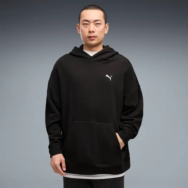 PUMA PUMA Essentials Oversized Hoodie Men, Men, Black, S
