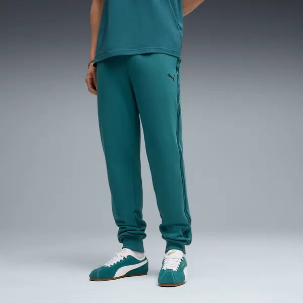 PUMA PUMA Essentials Tape Sweatpants Men, Clothing, Emerald Ice, S